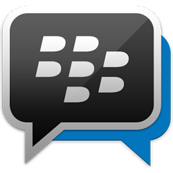 BBm for Android and iPhone and Blackberry icon