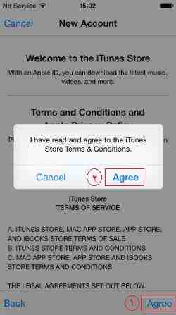 click-on-agree-in-app-store-screenshot