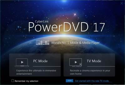 CyberLink PowerDVD Screenshot