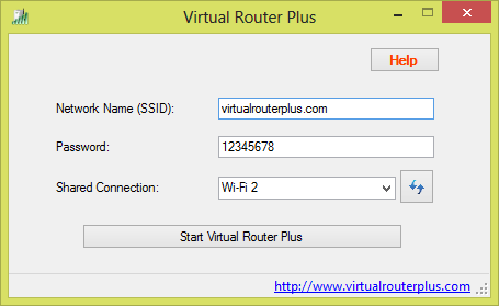 Virtual Router Plus screenshot